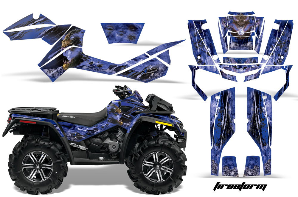 Can-Am Outlander XMR Graphics Kit FS BLF